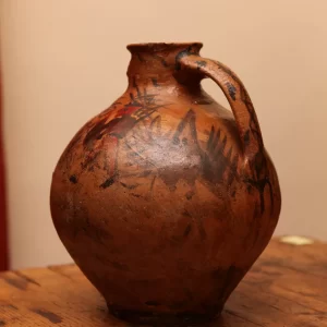 Anfora in terracotta artigianale - Elegante complemento d'arredo