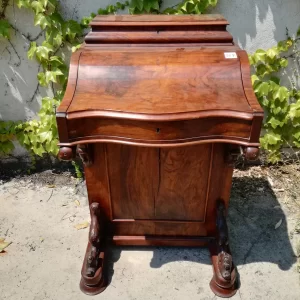 Scrittoio a Ribalta Inglese in legno di noce