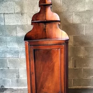 Angoliera Luigi Filippo in Mogano con Alzata - II metà '800