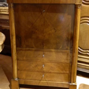 Secretaire in Radica di Noce - Epoca metà '800