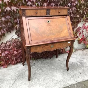 Scrittoio a Ribalta Carlo X in Mogano - Epoca '800