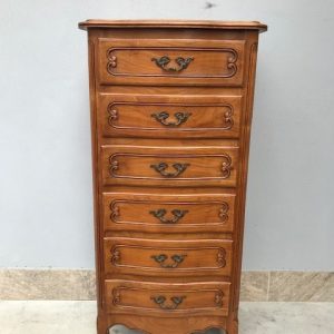 Mobiletto Provenzale a 6 Cassetti in Ciliegio - Epoca anni '50
