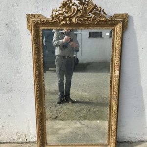 Specchiera Inglese in Legno Dorato - Fine '800