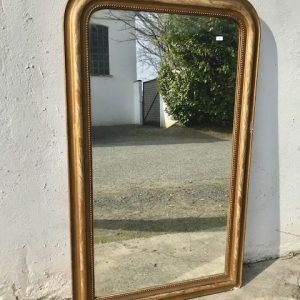 Specchiera Luigi Filippo in Pastiglia Dorata - Epoca fine '800