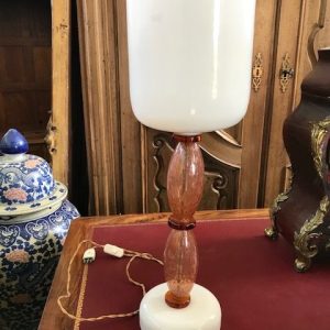 Lampada da Tavolo in Vetro di Murano - Anni '60