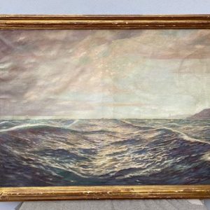 Dipinto ad Olio su Tela - Epoca 1950 di G. Valerio Egger