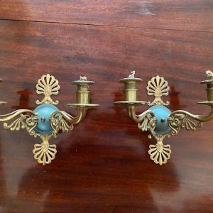 Coppia di Appliques in Bronzo Dorato - Epoca fine '800